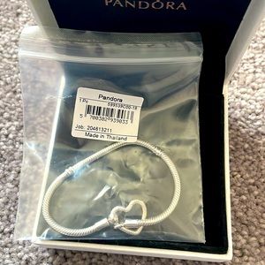 7.1 heart clasp pandora bracelet